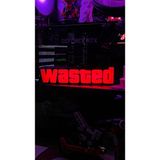 Gta Wasted Ledli Tablo (Usb Type A ile Çalışmaktadır) - 20 x 8