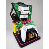 Gta6 Vice City Temalı Ps5 Kol ve Kulaklık Standı