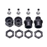 GTHELE 12 mm - 17 mm Tekerlek Altıgen Göbek Adaptörü Uzatma Dönüştürme 1/10 RC Araba için ve 1/8 Lastik Yükseltme