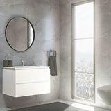 Gtm Banyo Alba Soft Aynalı Çekmeceli Banyo Dolabı Seti Beyaz 100 cm