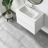 Gtm Banyo Alba Soft Çekmeceli Lavabo Dolabı Beyaz 60 cm