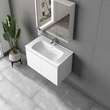 Gtm Banyo Alpu Ayna Dolaplı Banyo Dolabı Seti Beyaz 100 cm