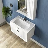 Gtm Banyo Lena Rafli Ayna Dolap Banyo Dolabi Seti Beyaz 60 Cm