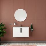 Gtm Banyo Moso Aynalı Banyo Dolabı Seti Beyaz 60 cm
