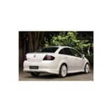 Gtm Otomotiv Fıat Linea Uyumlu Arka Tampon Eki Karlık - Mat Siyah