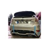 Gtm Otomotiv Ford Fiesta (2009-2016) St Desing Difüzör - Mat Siyah - Kampanyalı Fiyah