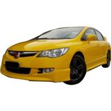 Gtm Otomotiv Honda Cıvıc Fd6 Ön Tampon Eki Fiber 2007/2009 - Mat Siyah - Kampanyalı Fiyah