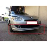 Gtm Otomotiv Renault Fluence Uyumlu Ön Tampon Eki Karlık - Mat Siyah