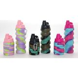 Gu Moda Katlanabilir Portatif Silikon Su Şişesi 500 ml ALK3141