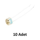 GU10 Duy Soketi 12 cm Kablolu - 10 Adet