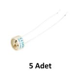 GU10 Duy Soketi 12 cm Kablolu - 5 Adet