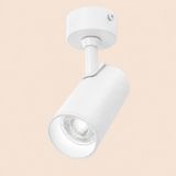 GU10 Duylu Beyaz Aplik Spot – 4,5W 4000K Naturel Beyaz Ampul Dahil, Ayarlanabilir Başlık, Duvar ve Tavan Spot Armatür 220V Elektrik Bağlantısı Gerekir, (Pilli/Şarjlı Değildir)