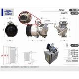Gua 41279 | Klima Kompresörü | Toyota Yaris | 1999 - 2005 | 1.0 Vvt-I - 1.3 Vvt-I - Hepsi
