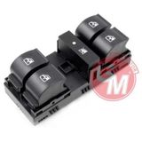 Gua 41694 Sol Fiat Linea Uyumlu Çerçevesiz Cam Anahtarı