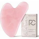 Gua Sha Yüz Aleti, Pembe Kristal Doğal Yeşim Taşı Guasha Tahtası Spa Akupunktur Terapisi Tetikleyici Nokta Tedavisi, Gua Sha Kazıma Masaj Aleti