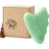 Gua Sha Yüz Aletleri, Jade Gua Sha Masaj Aleti Tarak Kenarı, Yüz Için Guasha Aleti, Vücut Kas R - Çok Renkli