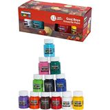 Guaj Boya 12 Renk 30 ml 1 Paket Nova Color Guaj Boya Seti 12 Li Su Bazlı Şişe Canlı Renkler Resim Okul - Standart - Çok Renkli