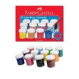 Guaj Boya 12 Renk X 15 Ml Su Bazli Sise 1 Paket Faber Guaj Boya Seti Sise Icerisinde 12 Li Okul Hobi