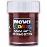 Guaj Boya 25 ml Tek Renk 1 Adet Nova Color Su Bazlı 25 ml Guaj Boya 1 Adet Mor