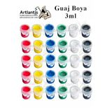 Guaj Boya 3 Ml 6 Renk 5 Paket Mini Küçük Guaj Boya Etkinlik Boyama Boyası Su Bazlı Resim Okul Öncesi Kreş Ana Sınıfı