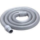 Guangdong Spirit 180CM Genişletilmiş Cpap Boru Silikon Hortum Oksijen Borusu Hava Tüpü Cpap Vantilatör Sterilizatör ve Bipap Makinesi Solunum Makinesi Aksesuarları - Siyah