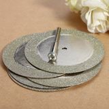 Guangdong Spirit 5x 50MM Elmas Kesme Diskleri ve Döner Alet Için Matkap Ucu Dremel Taş Bıçak