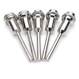 Guangdong Spirit Tool 5 Adet 1/8 Inç Yüksek Hızlı Çelik Sap 5.8mm Dremel Için Vida Mandreller - Siyah