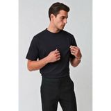 GUARAZ Old Money Erkek %100 Pamuklu Yumuşak Kumaşlı Yuvarlak Yakalı Oversize Basıc T-Shirt