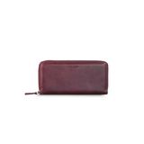 Guard Crazy Bordo Hakiki Deri Çift Fermuarlı El Çantası // Grd260225wt1460