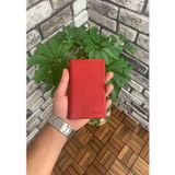 Guard Kırmızı Hakiki Deri Pasaport Kılıfı Erkek / Kadın P5249