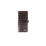 Guard Large Croco Kahverengi Kart ve Para Slotlu Deri Telefon Cüzdanı