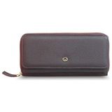 Guard Mat Bordo Hakiki Deri Kadın Cüzdanı P1263 - Standart