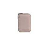 Guard Pudra Pembe Hakik Deri Fermuarlı Mini Cüzdan - GRD250802WT1018