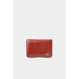 Guard Taba Hakiki Deri İkiye Katlanır Mıknatıslı Küçük Boy Kredi Kartlık - GRD260404WT580