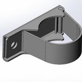 Guardbuck Çelik Spot Işık Aparatı, 3'lü Set - Guardbuck Steel Spotlight Bracket, 3-Pack (SİYAH, Ø79 MM)