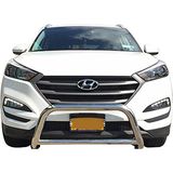Guardbuck Hyundaı Tucson 2016-2021 Uyumlu - Ön Koruma - Bull Bar - Kartersiz - Alt Borulu - 60 - Barred C