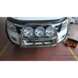Guardbuck Ranger 2012-2015 (4x4) Yüksek Ön Koruma - Iki Ara Borulu - 60’lık Boru Isveç Model(Teraponb Işıksız)
