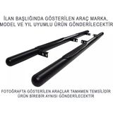 Guardbuck – Tıguan 2016-2020 Uyumlu Krom Ø70 Yan Basamak | Tubular C Modeli Siyah