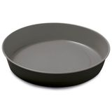 Guardini 05428HE Happy Hour, pasta kalıbı, düz 28 cm, yapışmaz kaplamalı çelik, renk siyah/gri, paslanmaz çelik