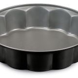 Guardini 05526HE Happy Hour, Kek Kalıbı, Çiçek, 26 cm, Yapışmaz Kaplamalı Çelik, Renk: Siyah/Gri, Paslanmaz Çelik