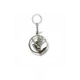 Güç Halkası – Metal Yuvarlak Dövüşçü Figürlü Unisex Metal Anahtarlık
