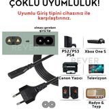 Güç Kablosu Ps2/ps3/ps4/xbox One S/radyo/tv Uyumlu Power Elektrik Kablosu