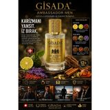 GUCANNI Ambassador Men Kalıcı Eau de Parfum 75 ml Erkek – Meyvemsi, Baharatlı ve Odunsu Premium Niş Parfüm