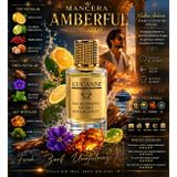 GUCANNI Amberful Kalıcı Extrait de Parfum 75 ml Unisex – Amber, Narenciye ve Odunsu Dokulu Premium Niş Parfüm