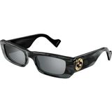 GUCCI 0516S 013 52 Kadın Güneş Gözlüğü - Siyah