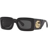 GUCCI 0811S 001 53 Kadın Güneş Gözlüğü - Siyah