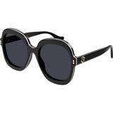 GUCCI 1240S 001 57 Kadın Güneş Gözlüğü - Siyah