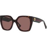 GUCCI 1300S 002 55 Kadın Güneş Gözlüğü - Kahverengi