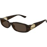 Gucci 1661S 002 54 Kahverengi Kadın Güneş Gözlüğü