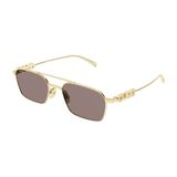 Gucci 1804S 003 54-19 Altın Kadın Güneş Gözlüğü